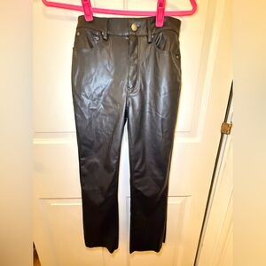 Zara Black Straight Leg Pants